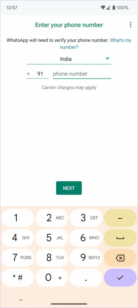 Verifying GB Whatsapp Number